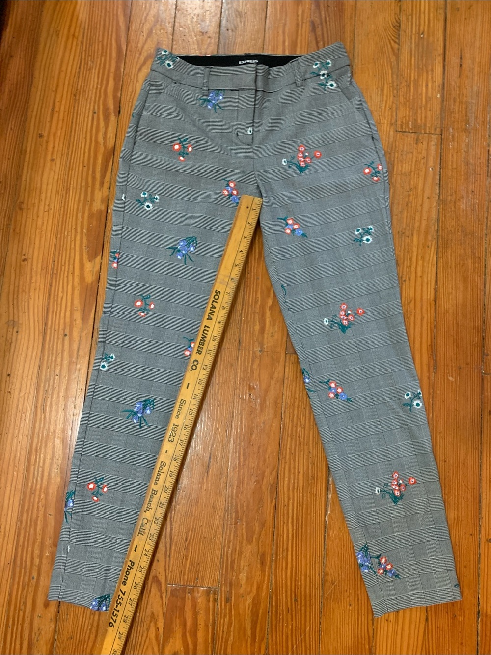 Express Columnist Skinny Mid Rise Pant - Picture 8 of 10